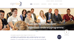Desktop Screenshot of eigenbaas.nl